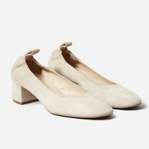 Everlane The Day Heel Suede Women's 6